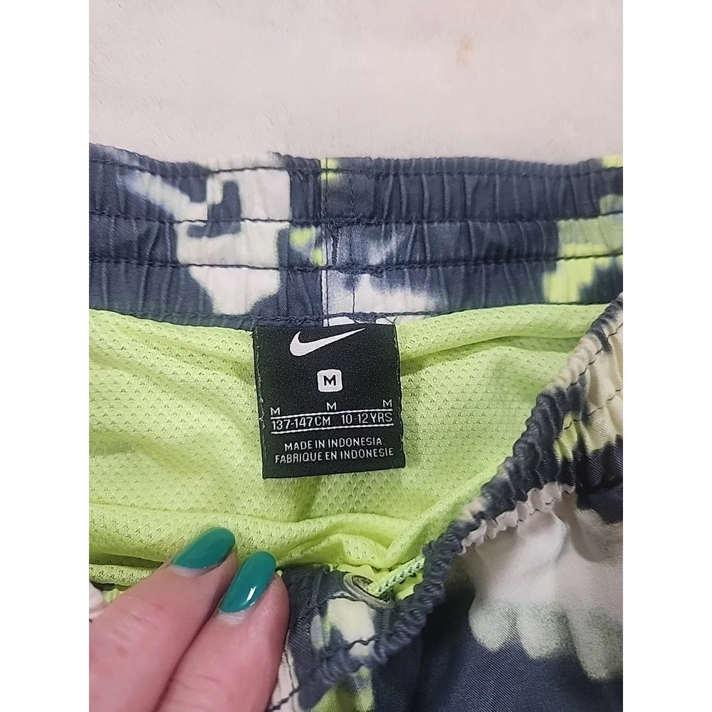 Nike Swim Trunks‎ Kids Yellow/Gray Medium